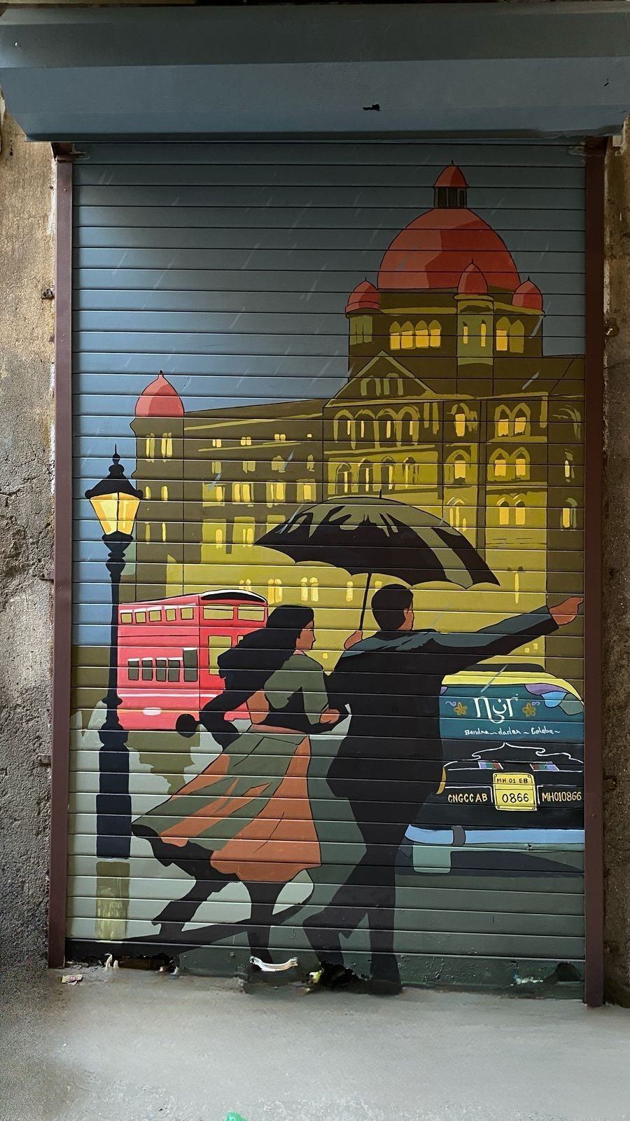 Cafe Nur Mural, Mumbai, photo 2 of 5, by Paperplane