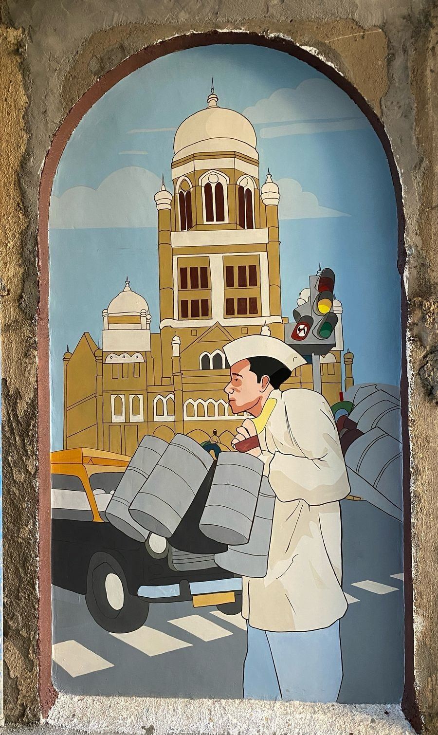 Cafe Nur Mural, Mumbai, photo 5 of 5, by Paperplane