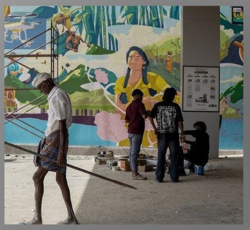 Chargezone Mural, Chennai, photo 3 of 4, by Paperplane