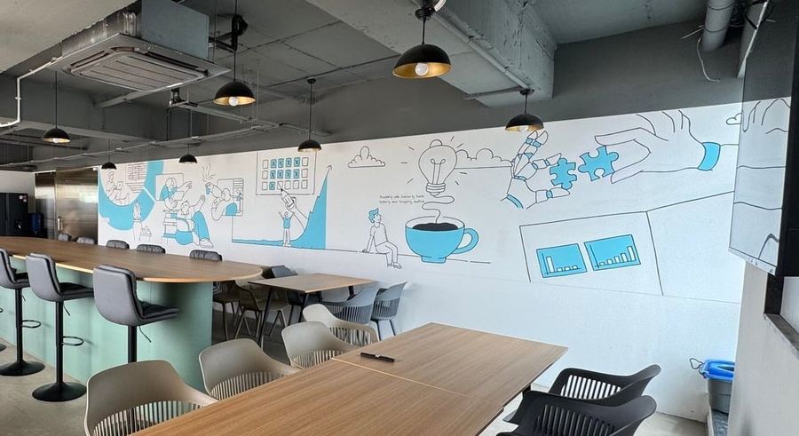 Concentric Analytics Mural, Vadodara, photo 3 of 3, by Paperplane