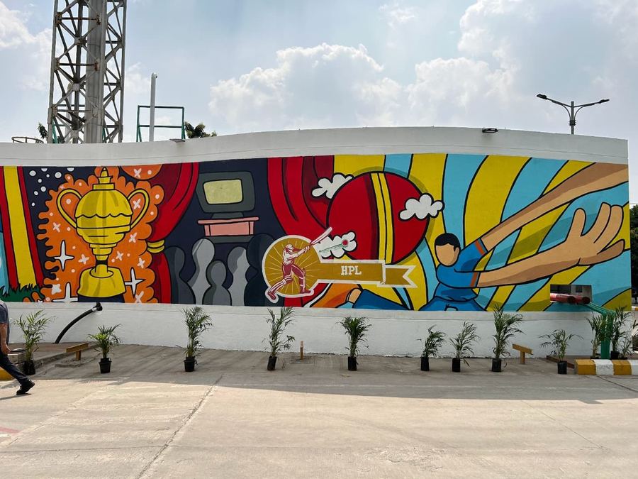 HPL Premier League Mural, Pune, photo 1 of 11, by Paperplane