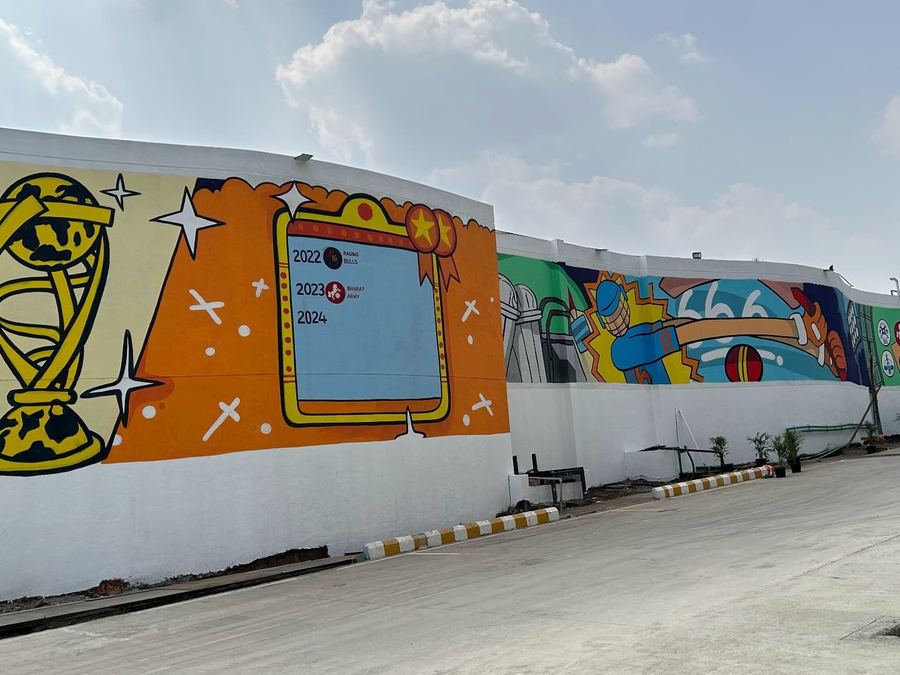 HPL Premier League Mural, Pune, photo 11 of 11, by Paperplane