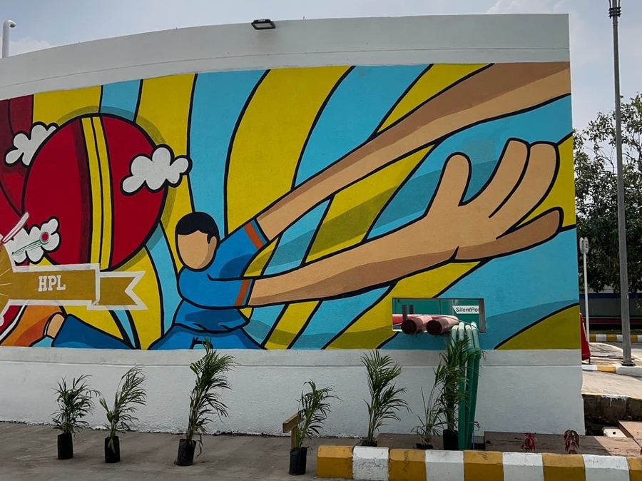 HPL Premier League Mural, Pune, photo 5 of 11, by Paperplane