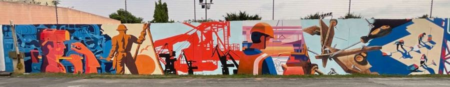 Indorama Mural, Nigeria, photo 3 of 7, by Paperplane