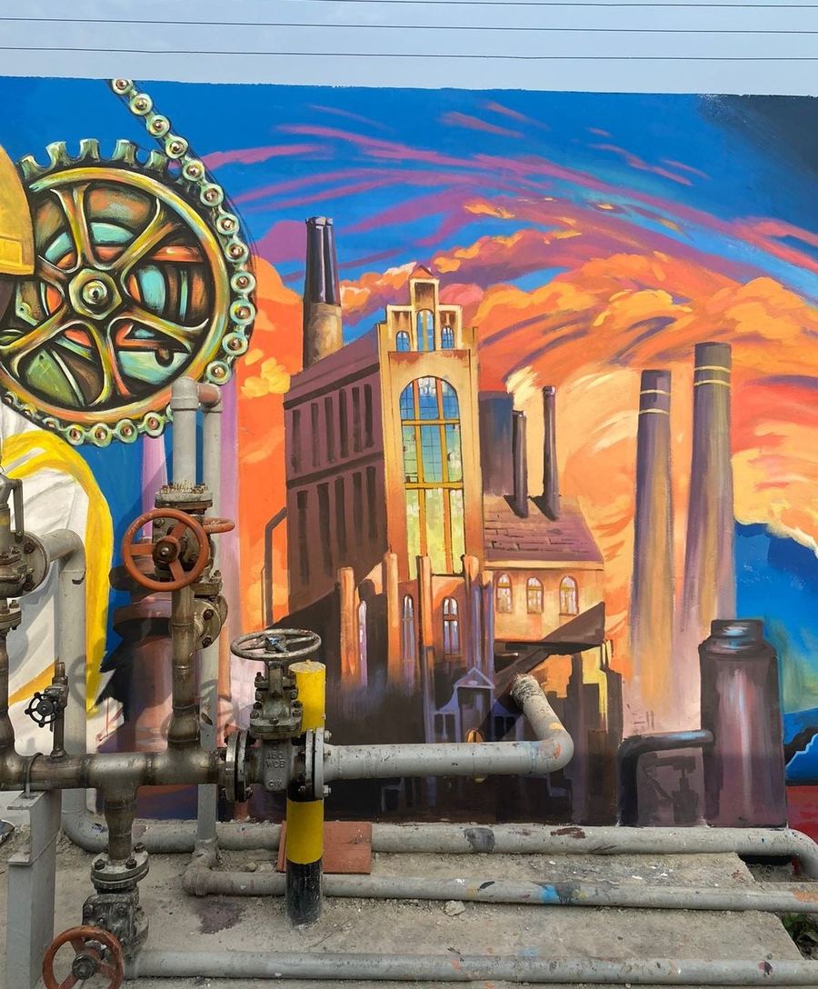 Indorama Mural, Nigeria, photo 7 of 7, by Paperplane