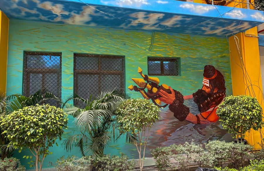 Kumbh Mela 2025 Mural, Prayagraj, photo 11 of 16, by Paperplane