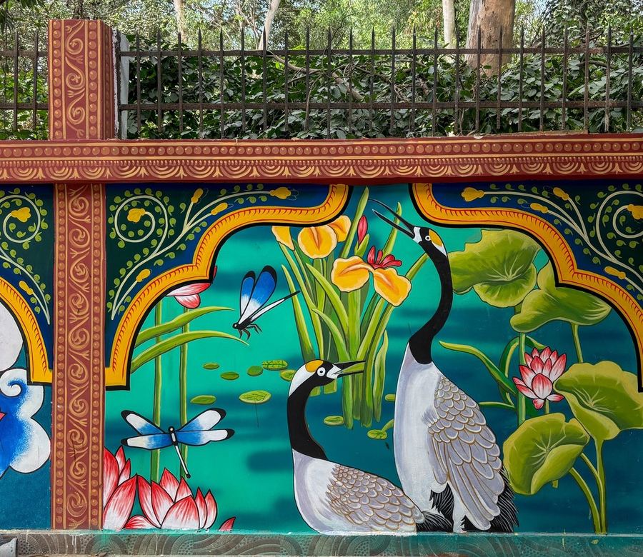 Kumbh Mela 2025 Mural, Prayagraj, photo 13 of 16, by Paperplane