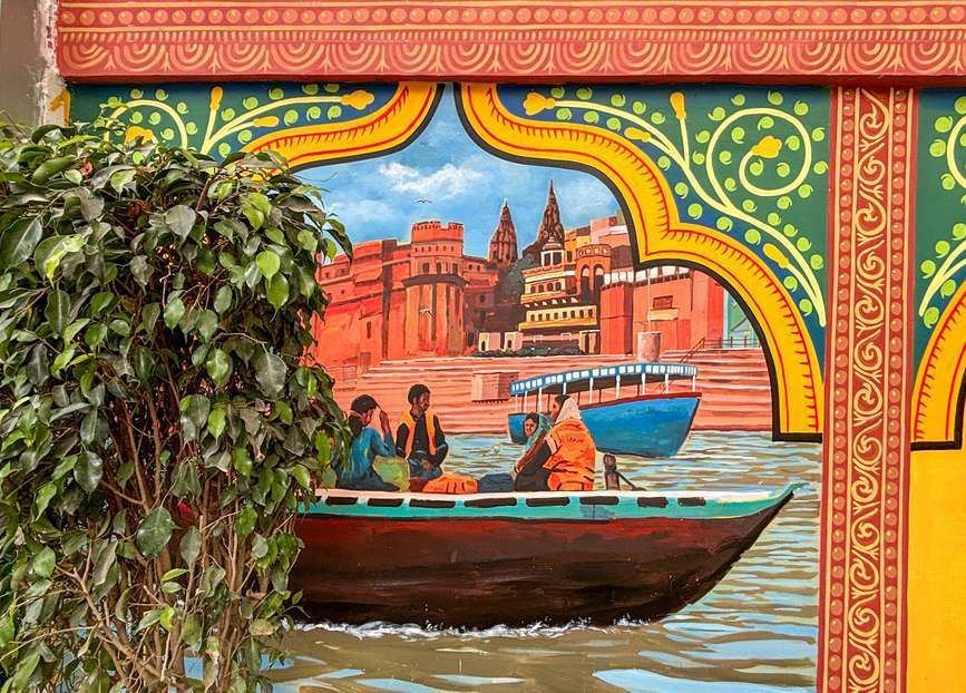 Kumbh Mela 2025 Mural, Prayagraj, photo 5 of 16, by Paperplane