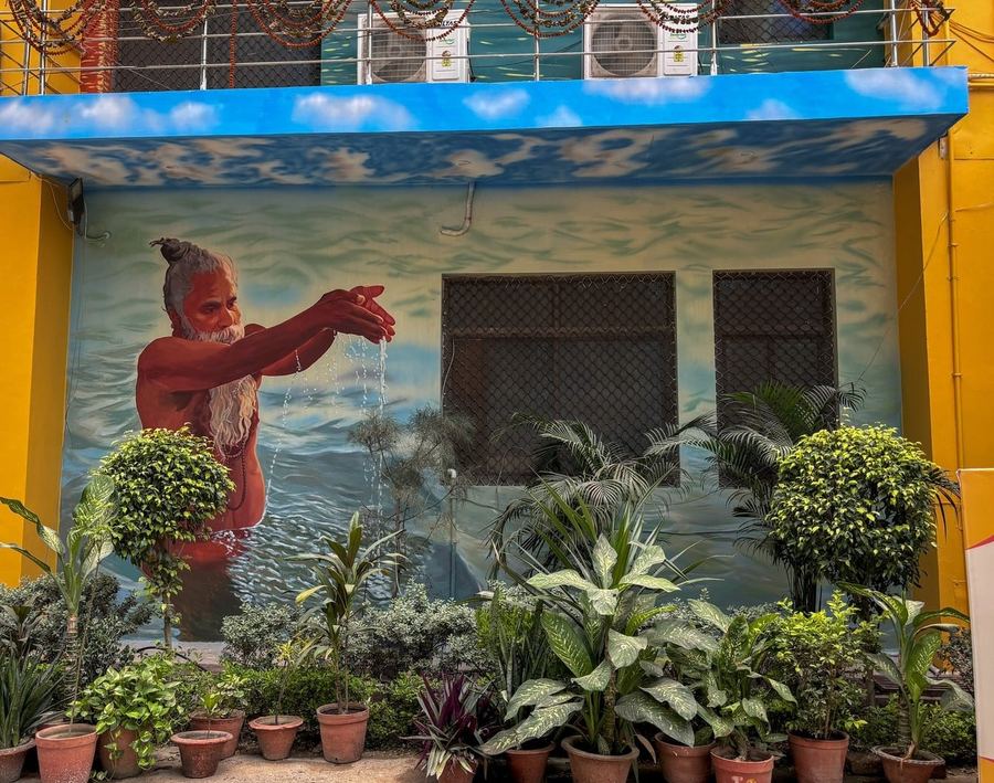 Kumbh Mela 2025 Mural, Prayagraj, photo 8 of 16, by Paperplane
