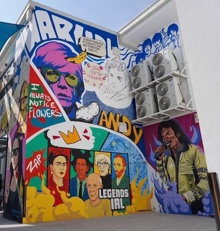 La Bella Art Studio Mural, Dubai, UAE, photo 3 of 7, by Paperplane