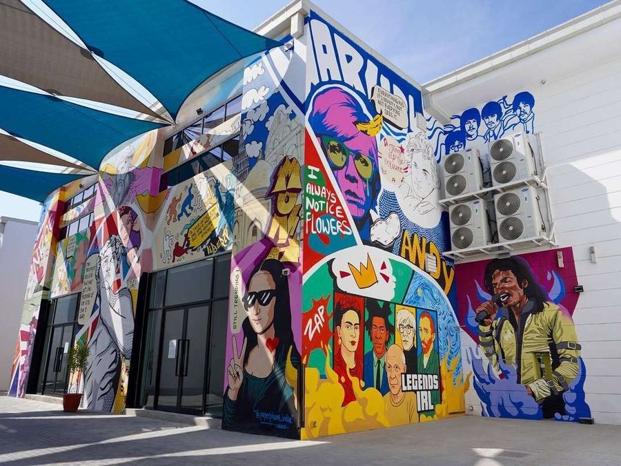 La Bella Art Studio Mural, Dubai, UAE, photo 4 of 7, by Paperplane