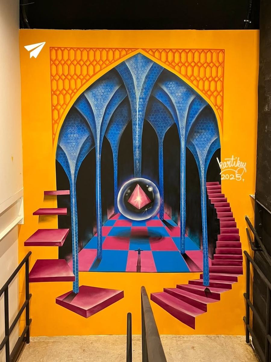 La Bella Art Studio Mural, Dubai, UAE, photo 6 of 7, by Paperplane