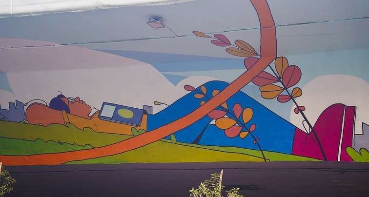 MAX Estates Mural, Delhi, photo 4 of 12, by Paperplane