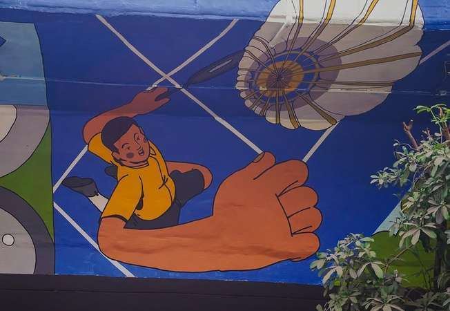 MAX Estates Mural, Delhi, photo 8 of 12, by Paperplane