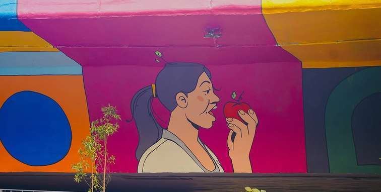 MAX Estates Mural, Delhi, photo 9 of 12, by Paperplane