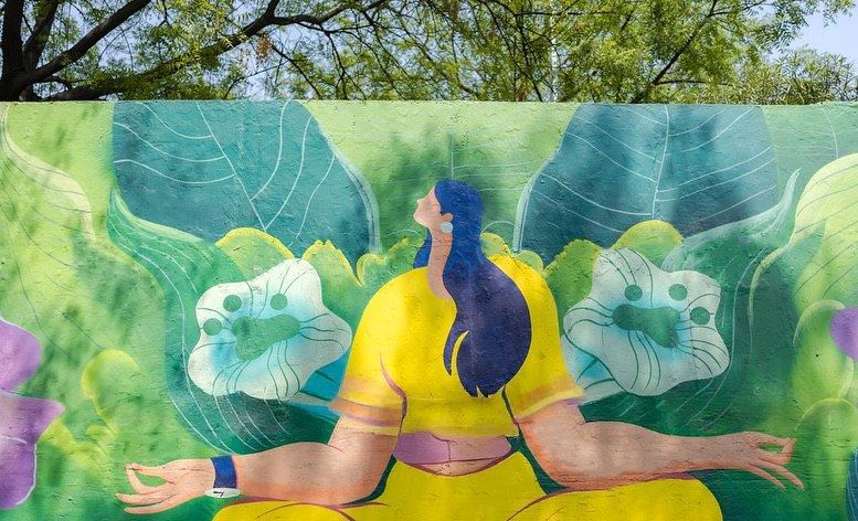 MAX Estates Tunnel Mural, Noida, photo 8 of 9, by Paperplane