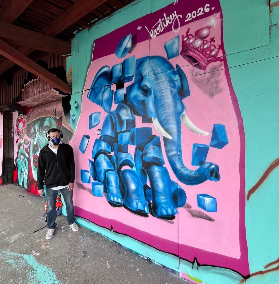 Meeting of Styles Mural, Finland, photo 2 of 2, by Paperplane