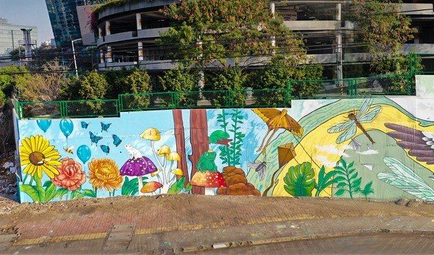 Panchshil Group Mural, Pune, photo 6 of 9, by Paperplane
