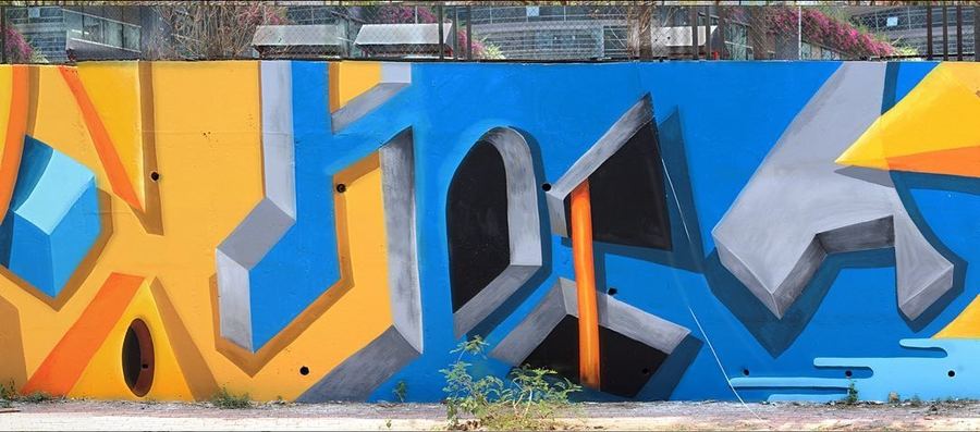 Panchshil Group II Mural, Pune, photo 10 of 10, by Paperplane