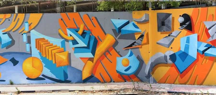 Panchshil Group II Mural, Pune, photo 5 of 10, by Paperplane