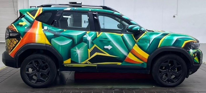 Renault Design Studio Mural, Chennai, photo 1 of 4, by Paperplane