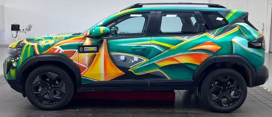 Renault Design Studio Mural, Chennai, photo 3 of 4, by Paperplane