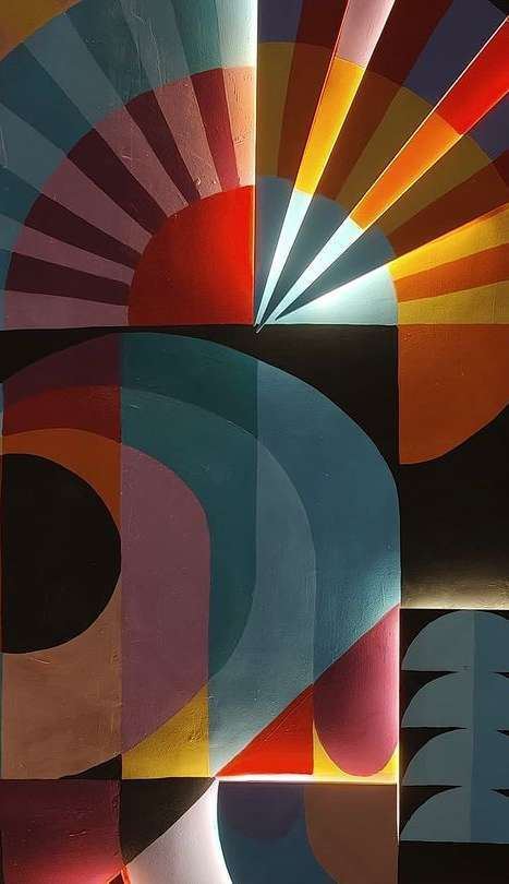 Nexus Westend Atrium Mural, Pune, photo 2 of 3, by Paperplane