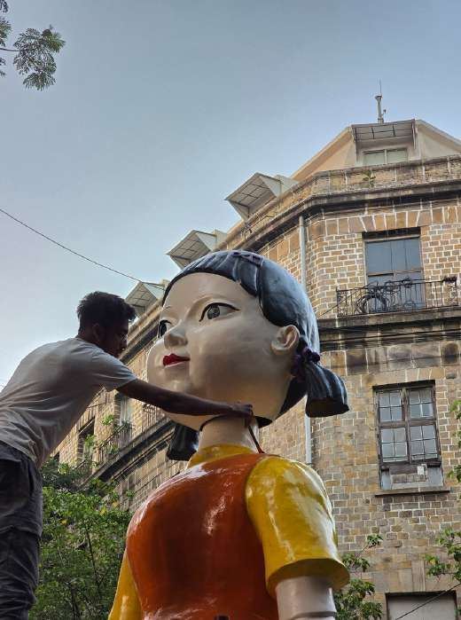Young-Hee Doll Sculpture, Mumbai, photo 4 of 7, by Paperplane